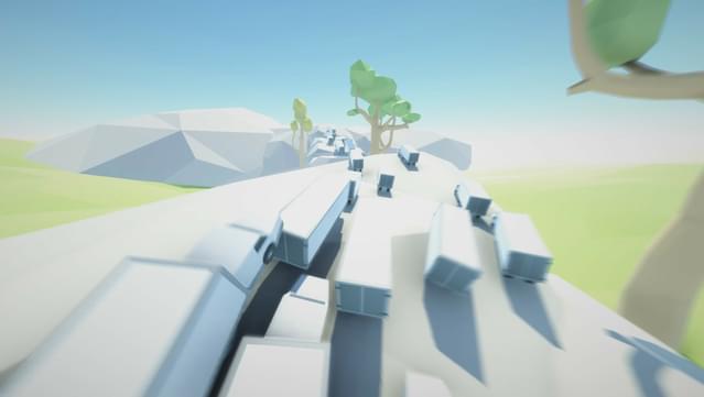 Clustertruck Gameplay Screenshot