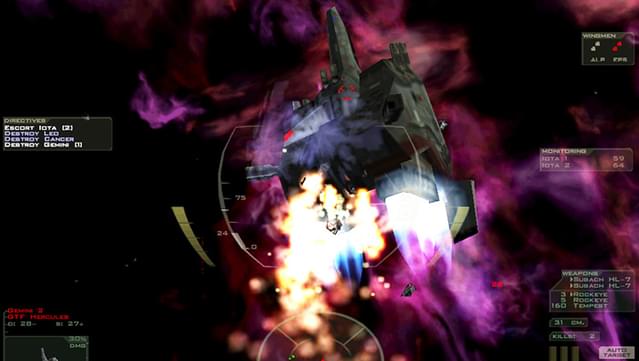 Freespace Gameplay Screenshot