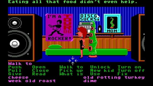Maniac Mansion Gameplay Screenshot