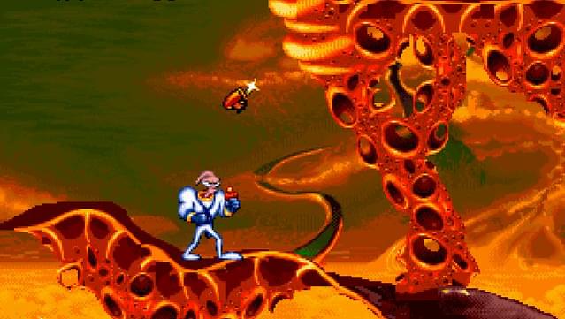 Earthworm Jim Gameplay Screenshot