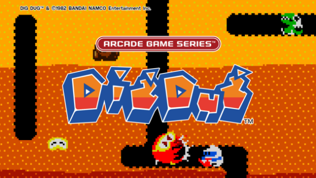 ARCADE GAME SERIES: DIG DUG PC Screenshot