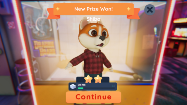 Claw Machine Sim Gameplay Screenshot