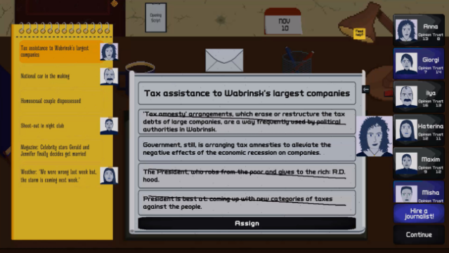 Editor’s Hell Gameplay Screenshot