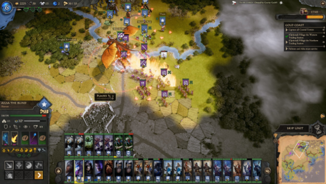 Fantasy General II Gameplay Screenshot