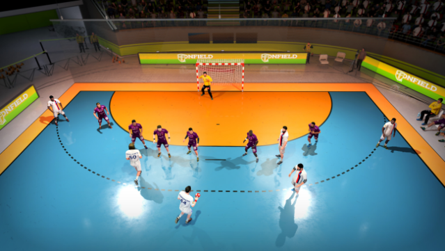Handball Gameplay Screenshot