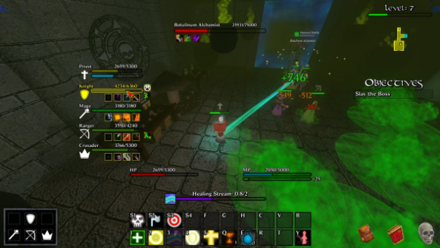 Healed to Death Gameplay Screenshot