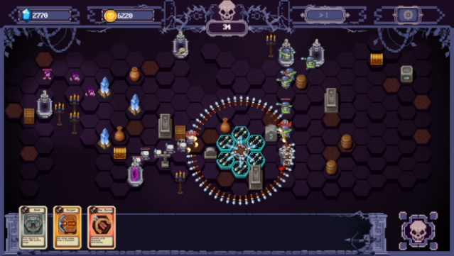 Hexagonal Tower Gameplay Screenshot