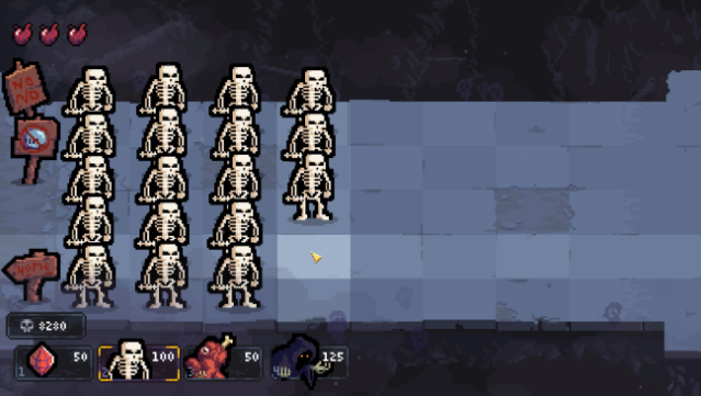 Mostly Intense Monster Defense Gameplay Screenshot