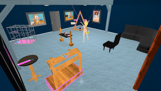 Nympho Trainer VR Gameplay Screenshot