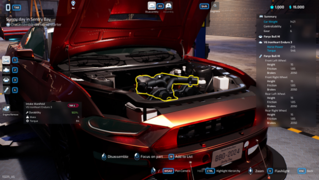 Underground Garage Gameplay Screenshot
