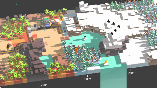 Unrailed! Gameplay Screenshot