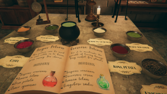 Wizardry School: Escape Room Gameplay Screenshot